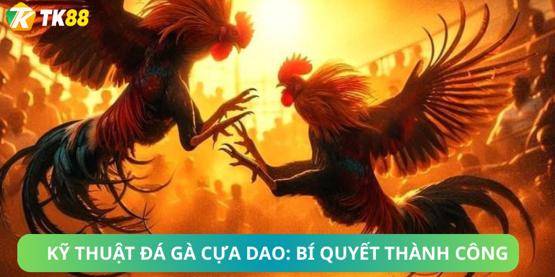 Kỹ Thuật Đá Gà Cựa Dao: Bí Quyết Thành Công
