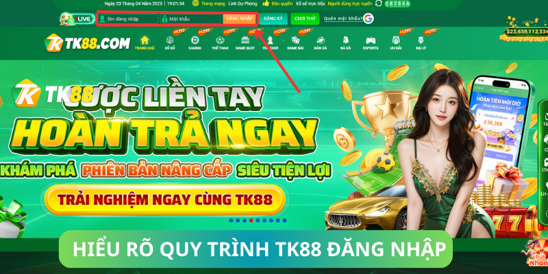 Hiểu Rõ Quy Trình Tk88 Đăng Nhập